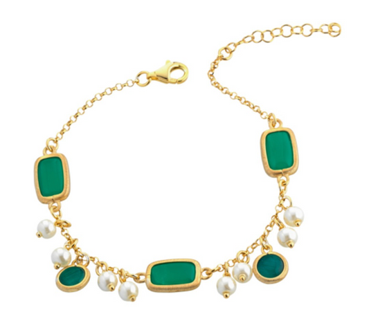 Marcello - Pane Green Bracelet | Marcello Pane | Luby 