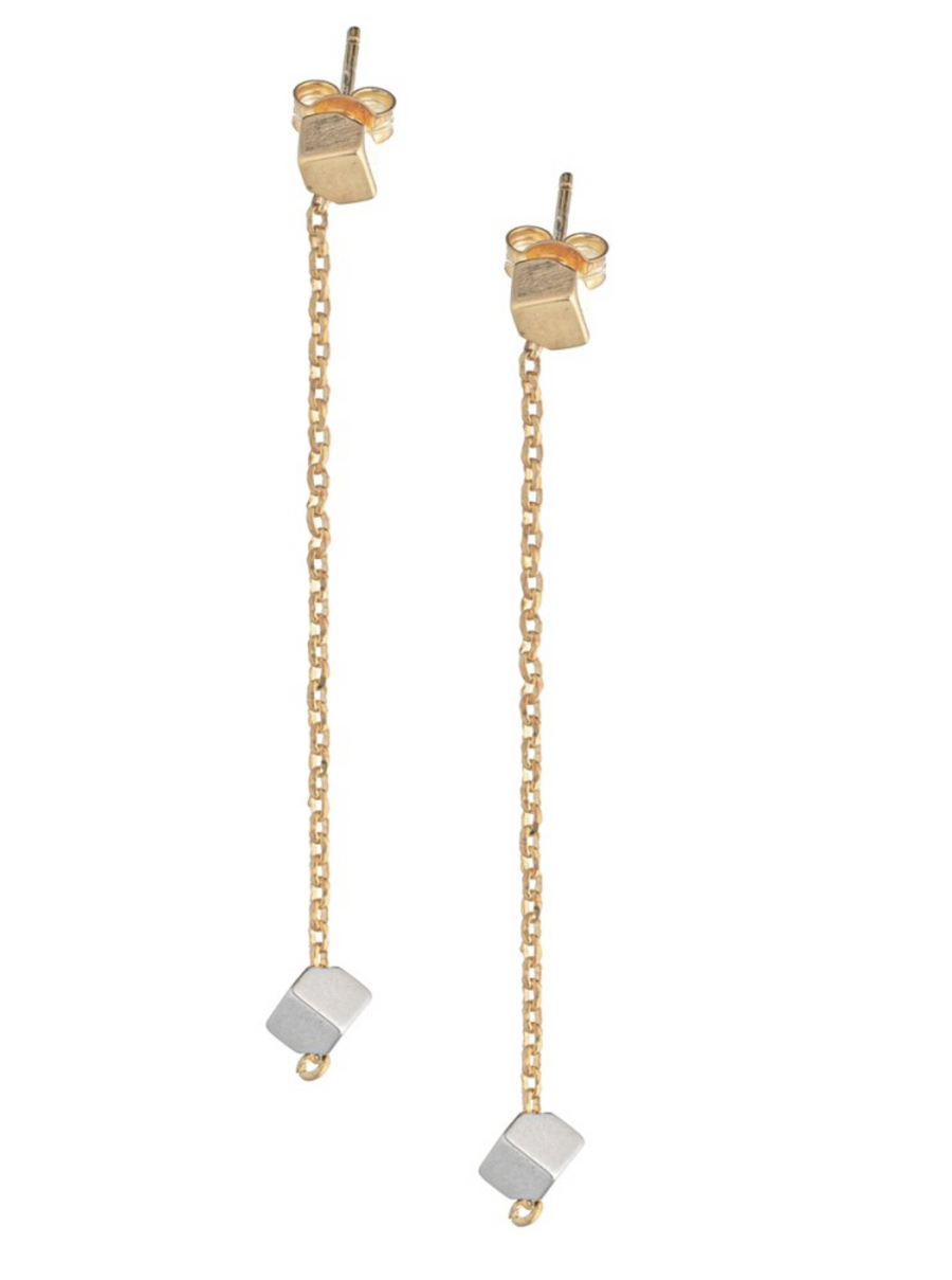 Marcelo - Pane Cube Earrings