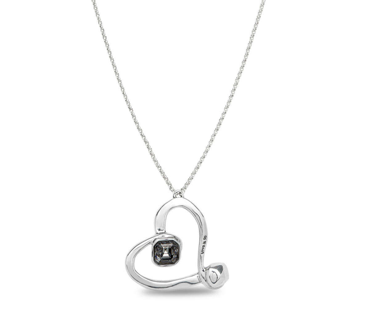 Ser Expresiva Necklace EXC Heart Black | Uno de 50 | Luby 