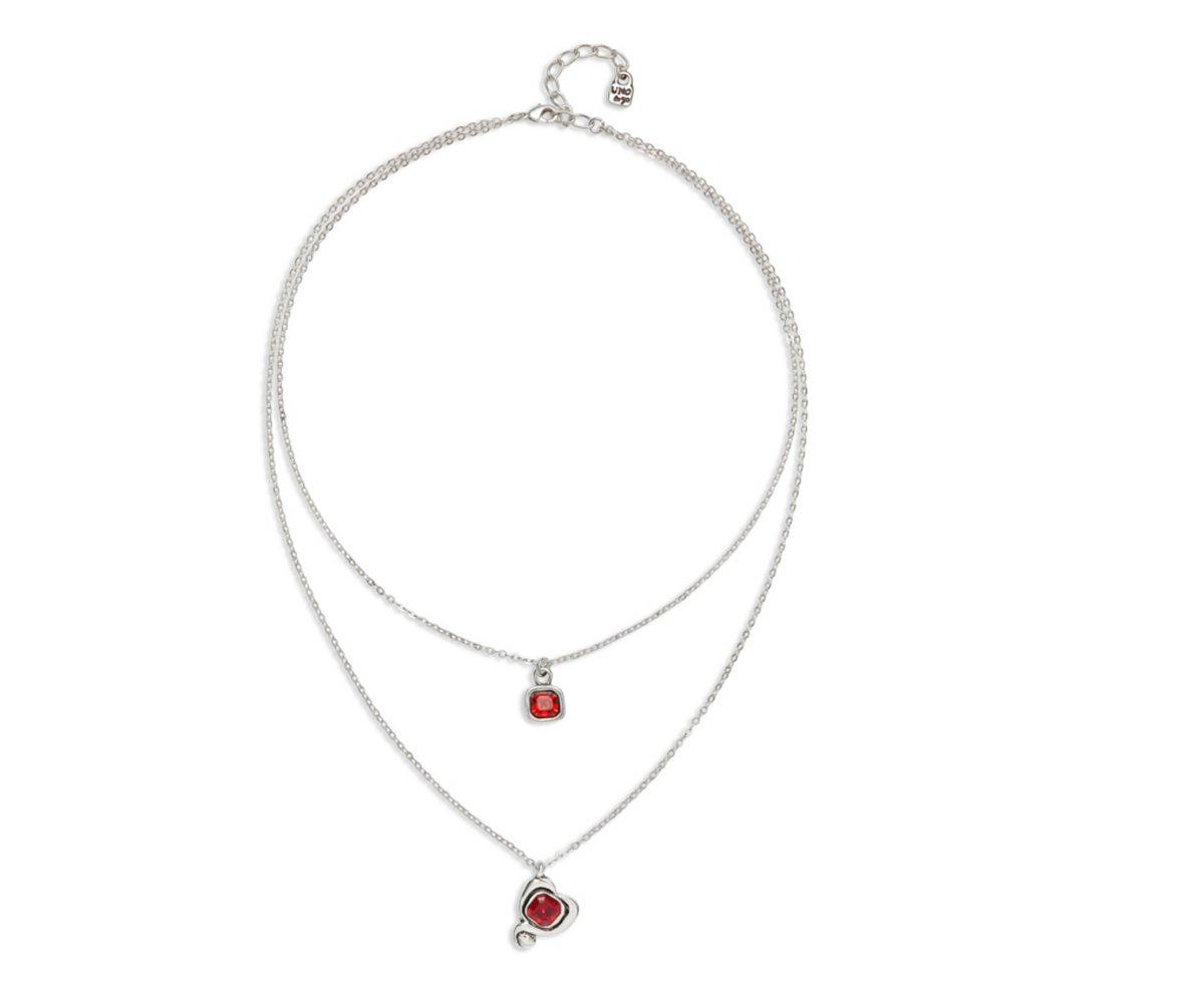 Ser Expresiva EXC Sterling Silver  Heart  Red | Uno de 50 | Luby 