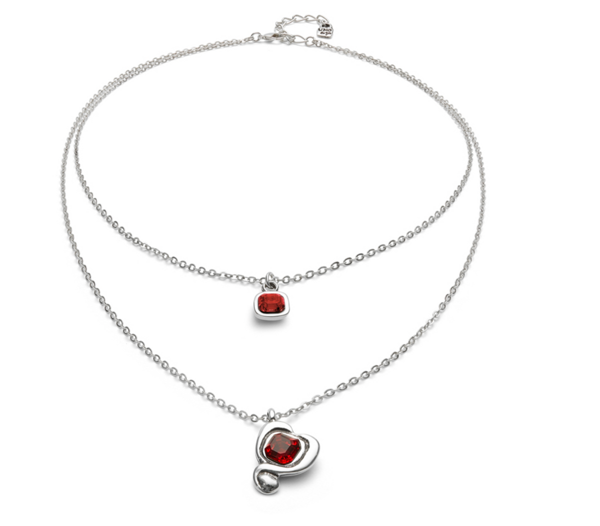 Ser Expresiva EXC Sterling Silver  Heart  Red | Uno de 50 | Luby 