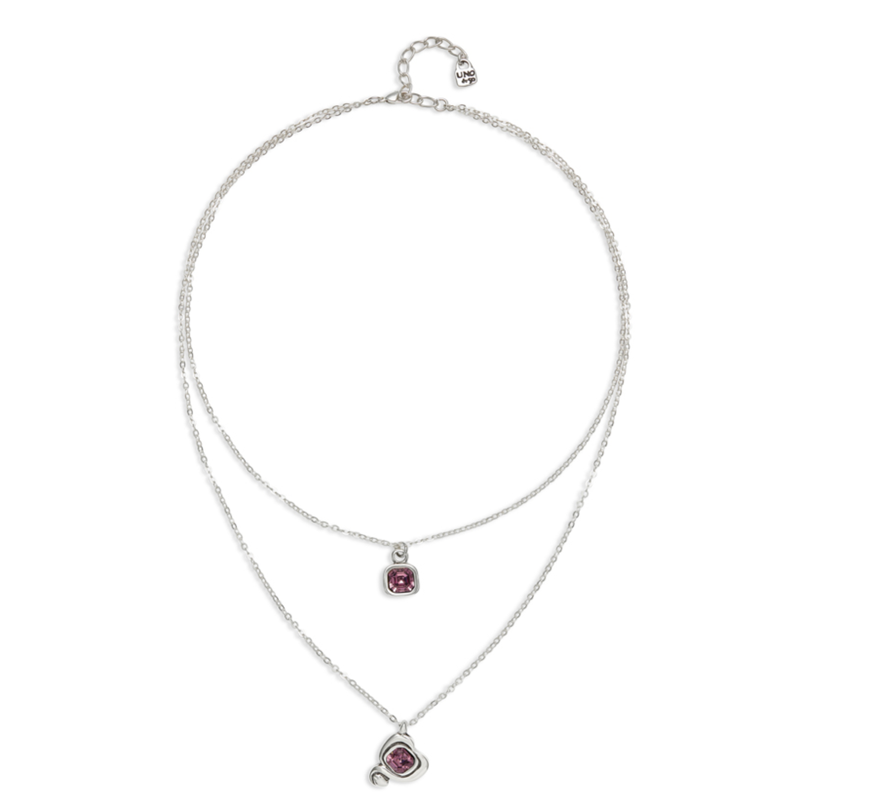 Ser Expresiva EXC Sterling Silver Heart Pink | Uno de 50 | Luby 