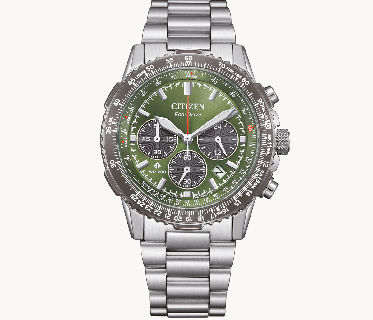 Citizen Men Eco Drive Promaster WR200 Green | Citizen | Luby 