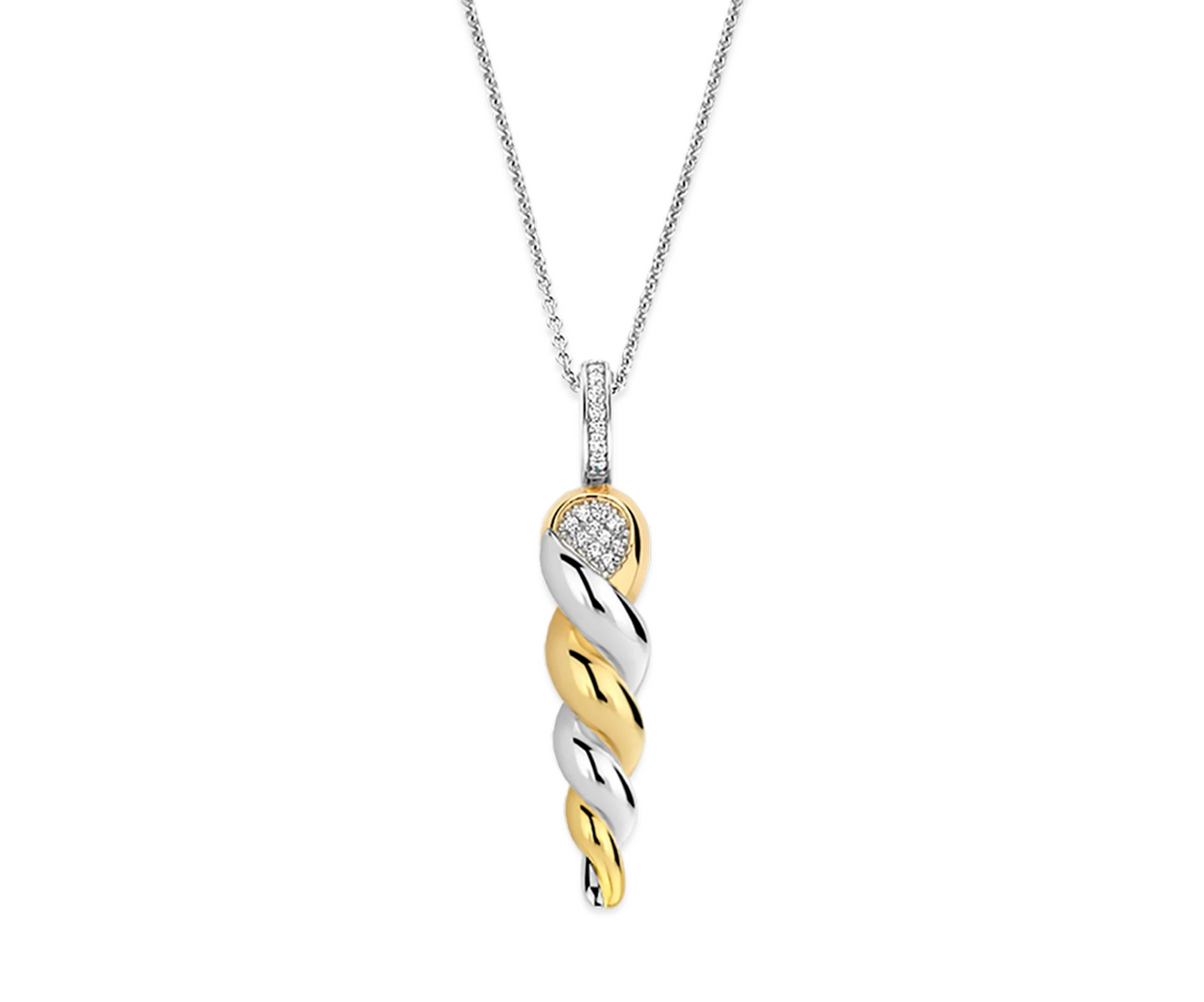 Ti Sento Twisted Pendant | Ti Sento Milano | Luby 