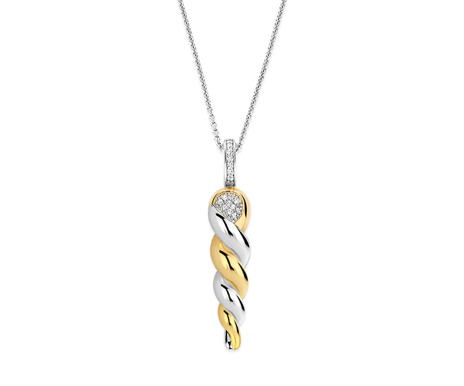 Ti Sento Twisted Pendant | Ti Sento Milano | Luby 