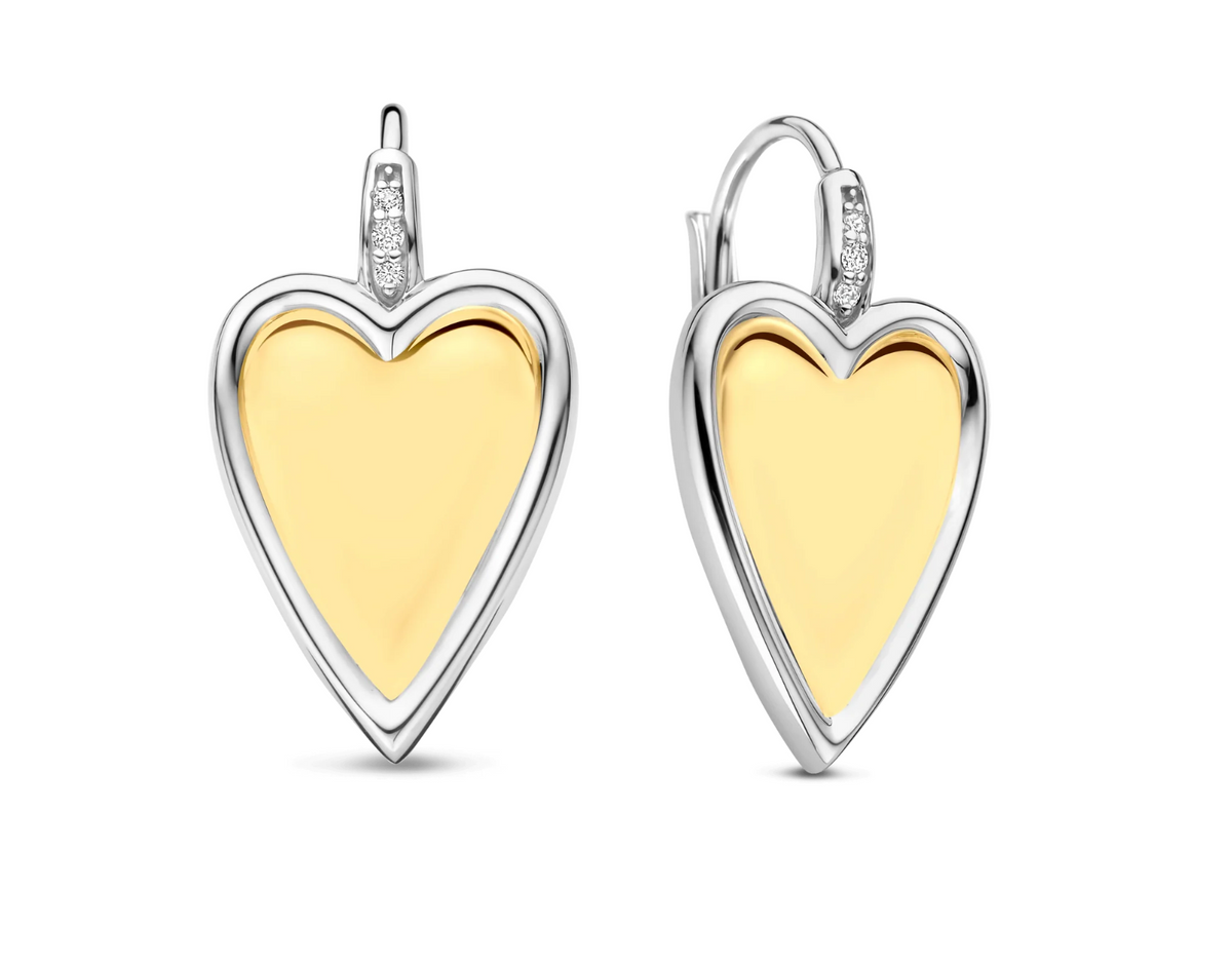 Ti Sento Heart Earrings | Ti Sento Milano | Luby 