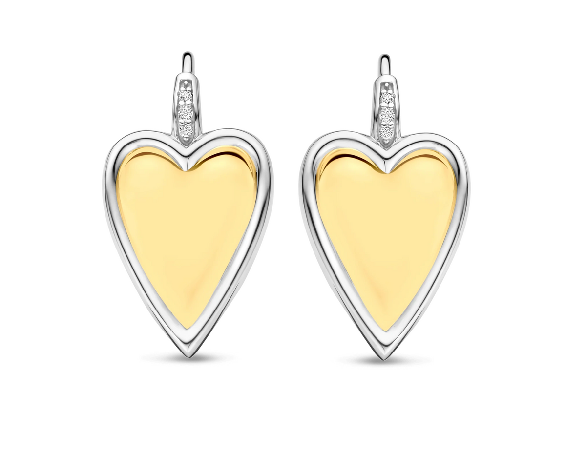 Ti Sento Heart Earrings | Ti Sento Milano | Luby 