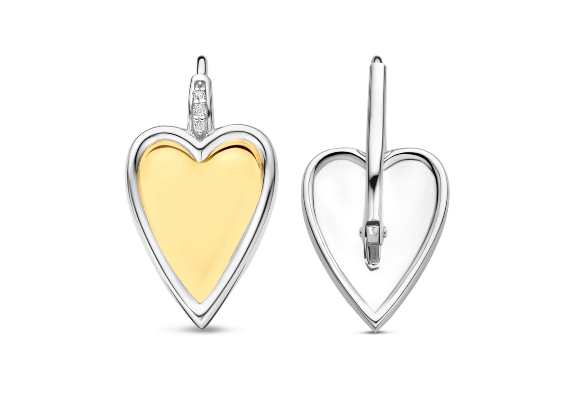Ti Sento Heart Earrings | Ti Sento Milano | Luby 