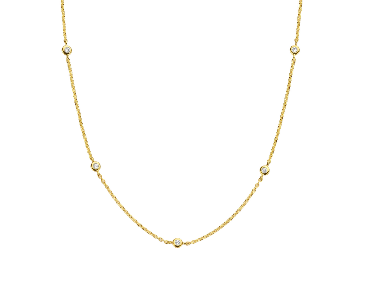 Ti Sento gold-plated silver necklace | Ti Sento Milano | Luby 
