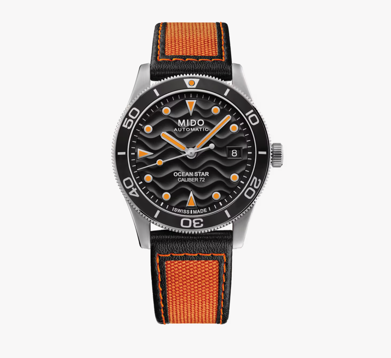 Ocean Star 39mm Orange Black | Mido | Luby 