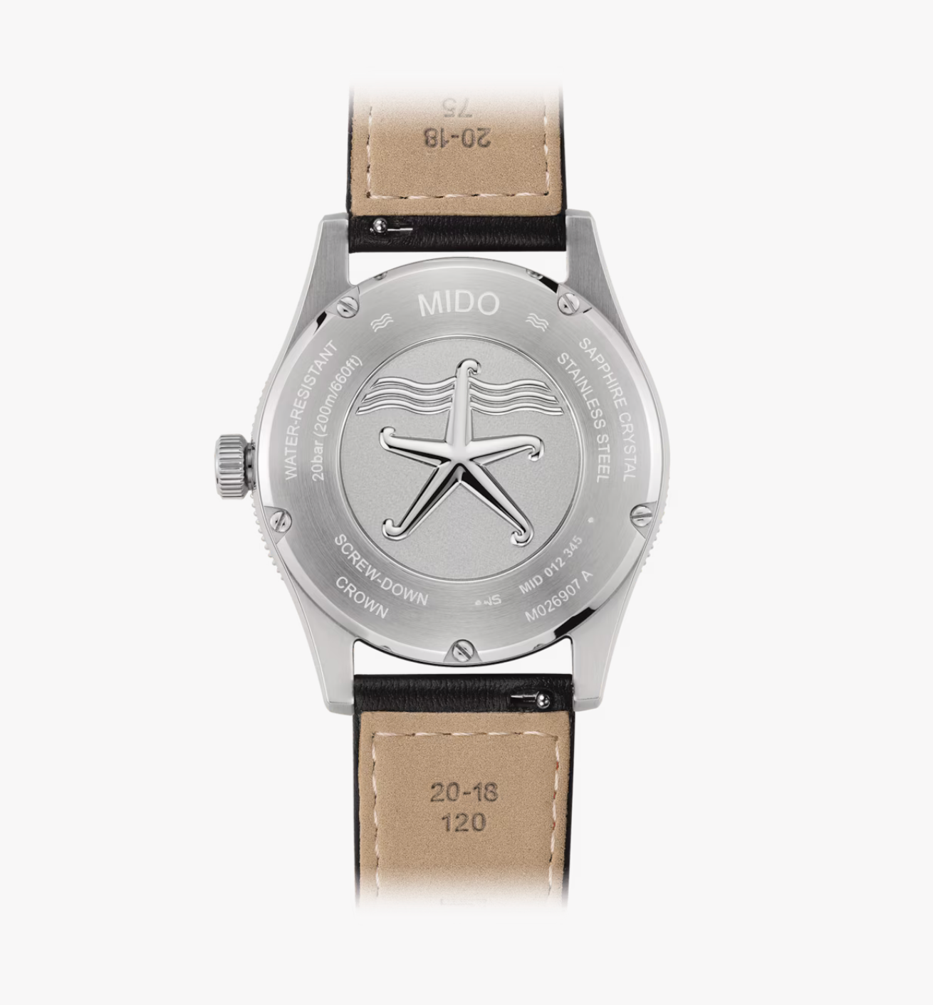 Ocean Star 39mm Orange Black | Mido | Luby 