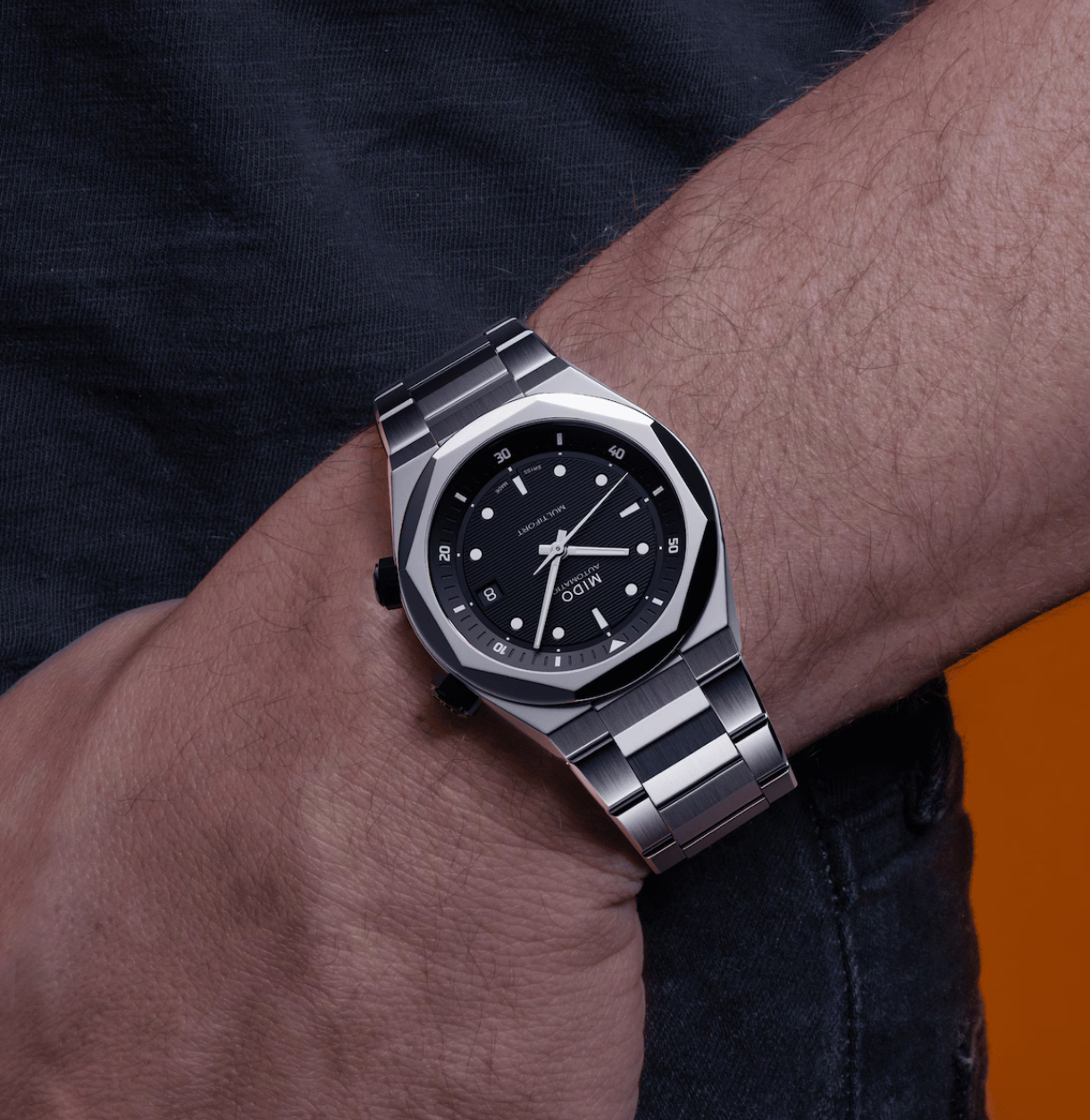 Multifort 8 Two Crowns Black | Mido | Luby 