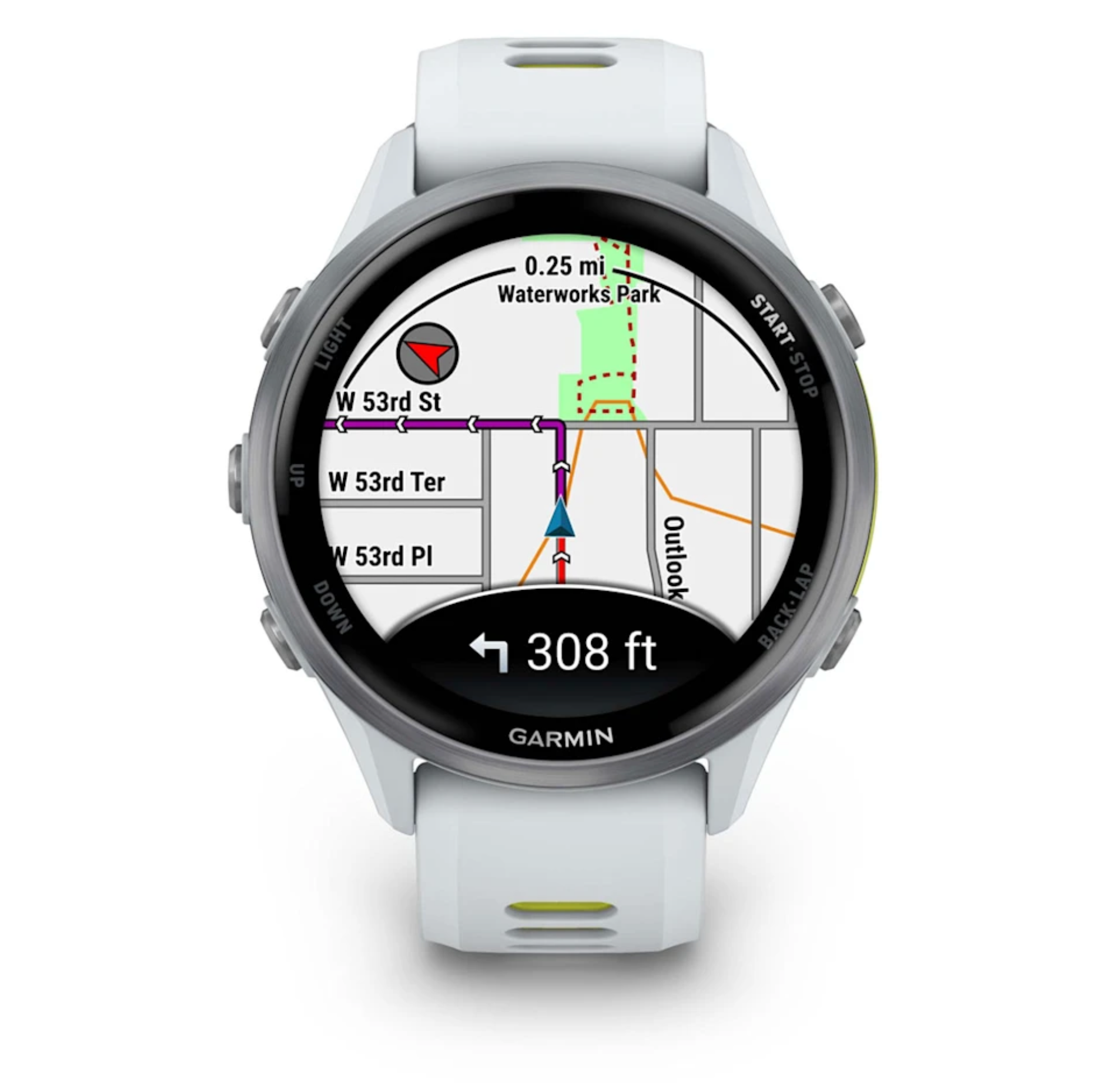 Forerunner® 970  GPS,NA, Whitestone/Amp Yellow | Garmin | Luby 