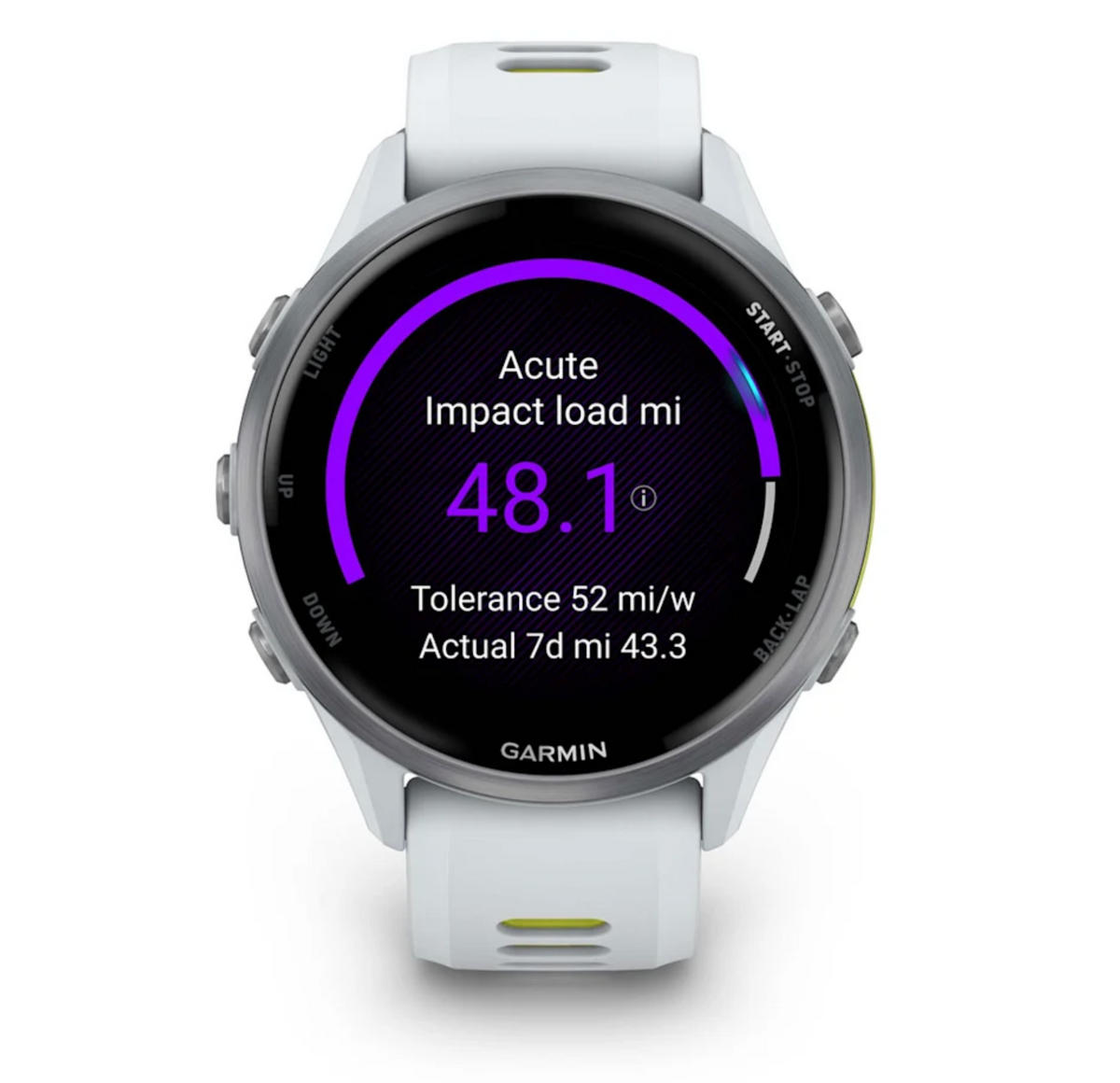 Forerunner® 970  GPS,NA, Whitestone/Amp Yellow | Garmin | Luby 