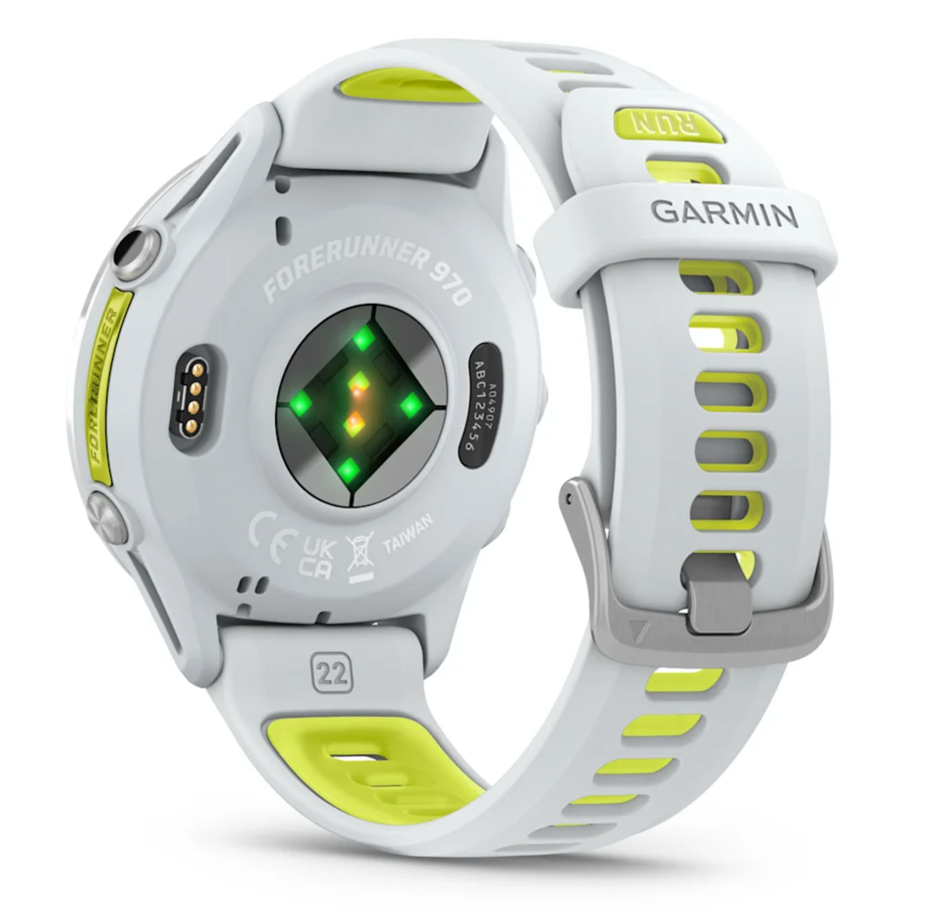 Forerunner® 970  GPS,NA, Whitestone/Amp Yellow | Garmin | Luby 