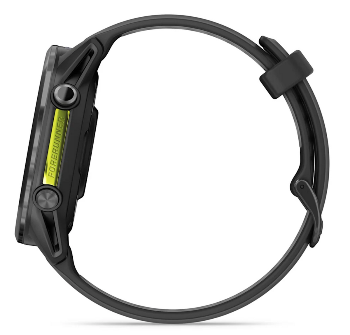 Forerunner® 970 Carbon Gray DLC Titanium with Black Case and Black/Translucent Whitestone Band | Garmin | Luby 