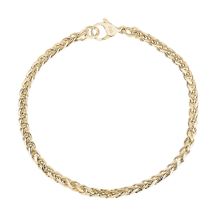 ROUND FRANCO BRACELET (3MM) | ARZ Steel | Luby 