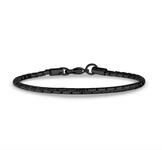 INTERLOCKING CHAIN BRACELET (3MM) | ARZ Steel | Luby 