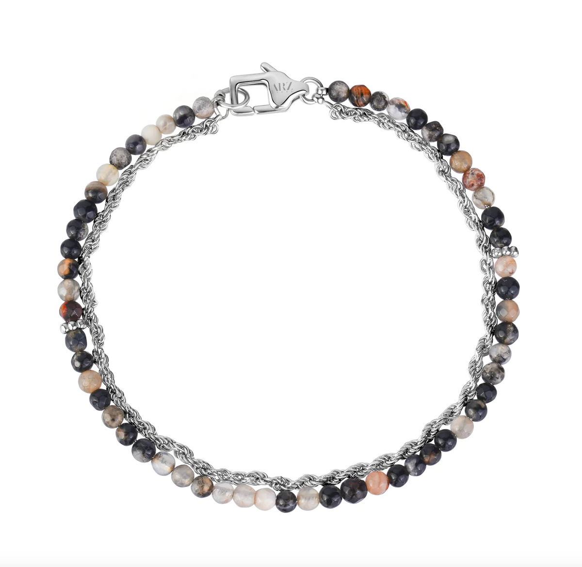 EARTH & STEEL MEN'S BRACELET | ARZ Steel | Luby 