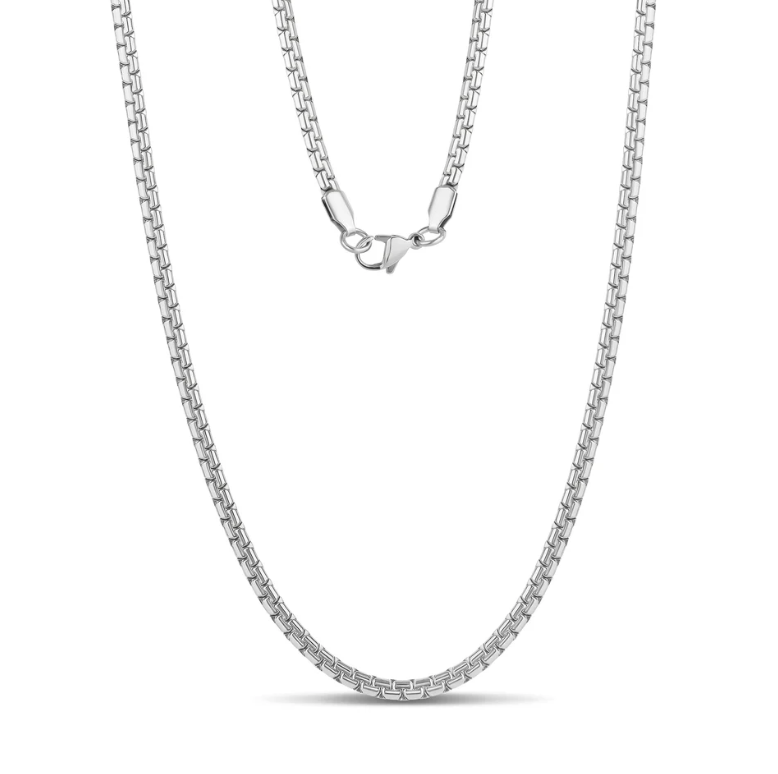 FLAT BOX LINK CHAIN (3.5MM) | ARZ Steel | Luby 