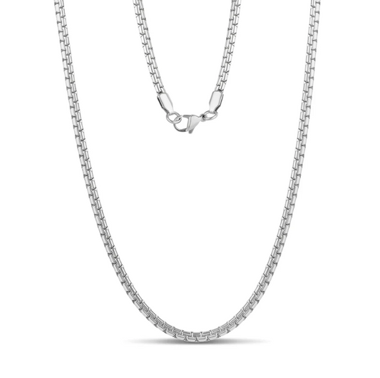 FLAT BOX LINK CHAIN (3.5MM) | ARZ Steel | Luby 