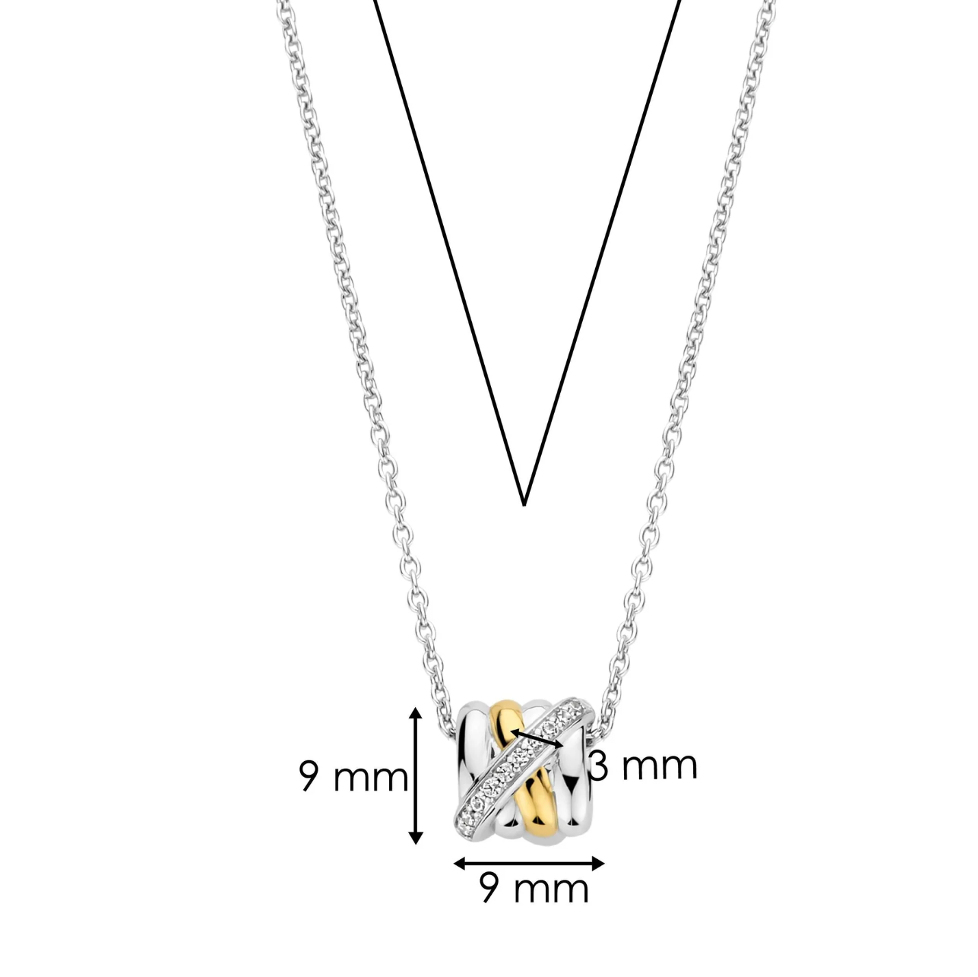 TI SENTO Necklace 34059ZY | Ti Sento Milano | Luby 