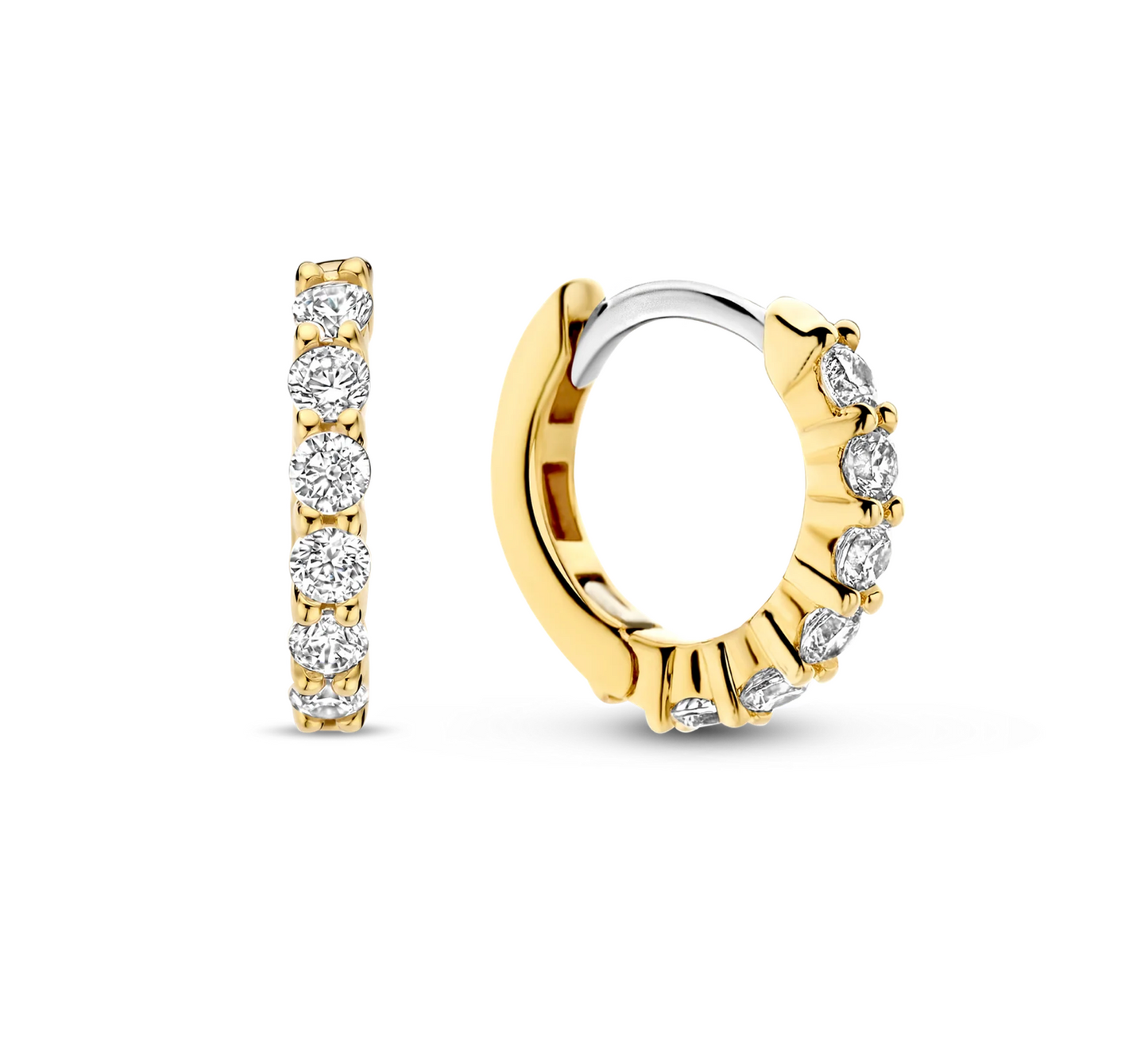 TI SENTO Huggie Hoops - 7956ZY | Ti Sento Milano | Luby 