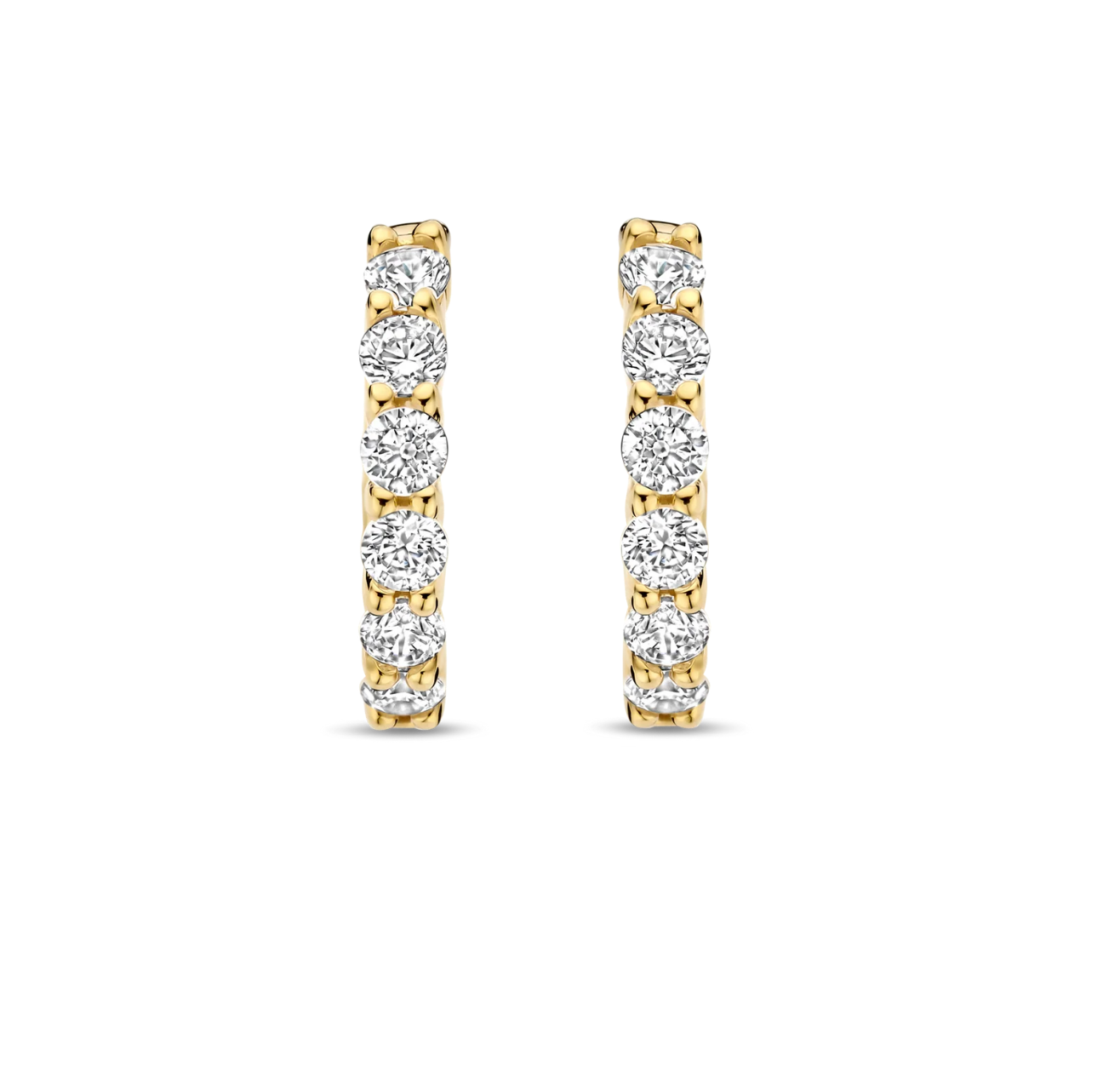 TI SENTO Huggie Hoops - 7956ZY | Ti Sento Milano | Luby 