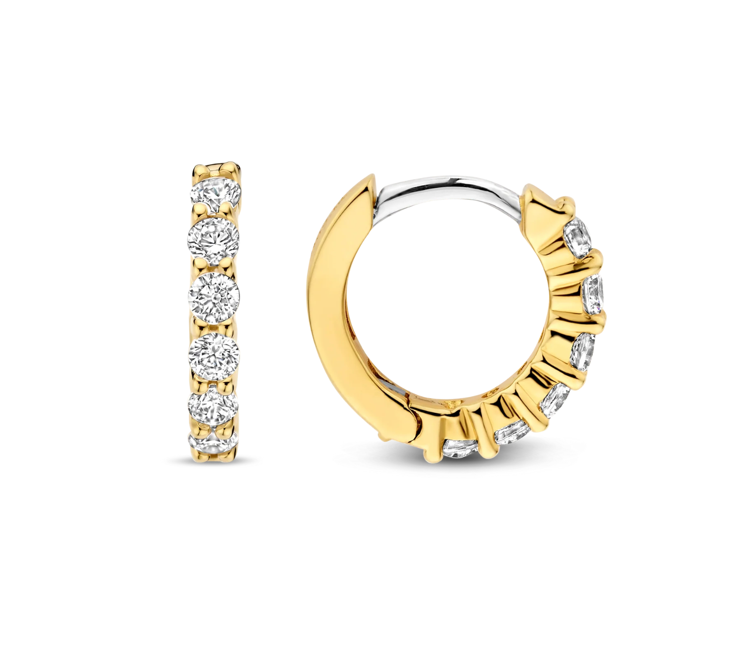 TI SENTO Huggie Hoops - 7956ZY | Ti Sento Milano | Luby 