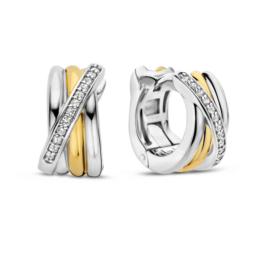 TI SENTO Huggie Hoops - 7960ZY | Ti Sento Milano | Luby 