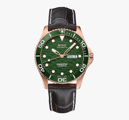 Mido Ocean Star 200C Leather Strap | Mido | Luby 