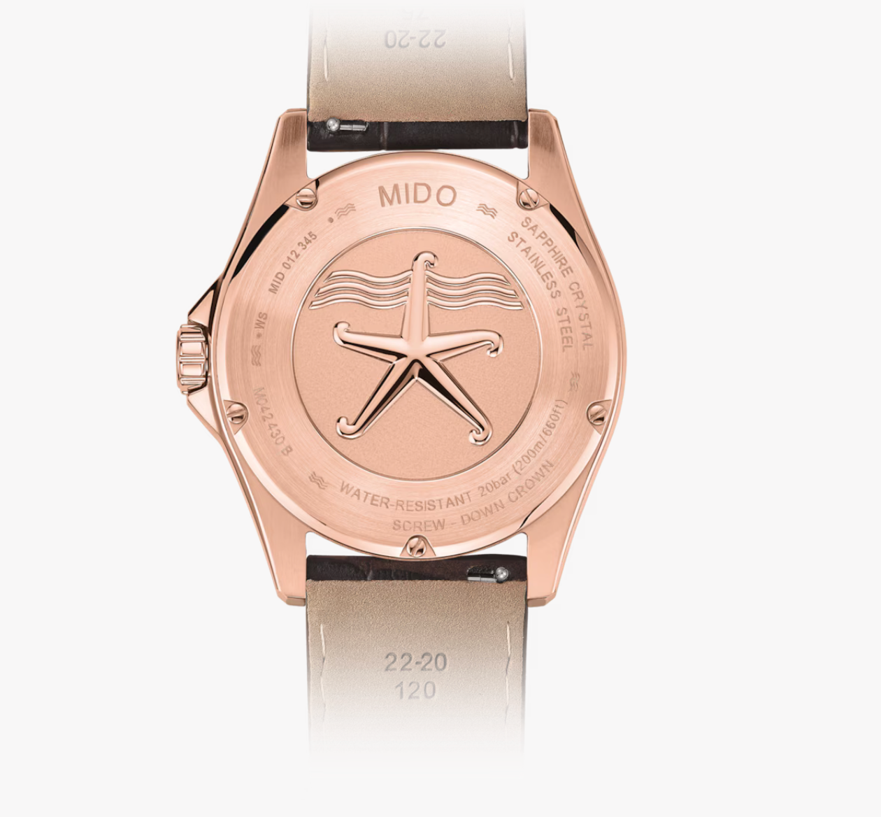 Mido Ocean Star 200C Leather Strap | Mido | Luby 