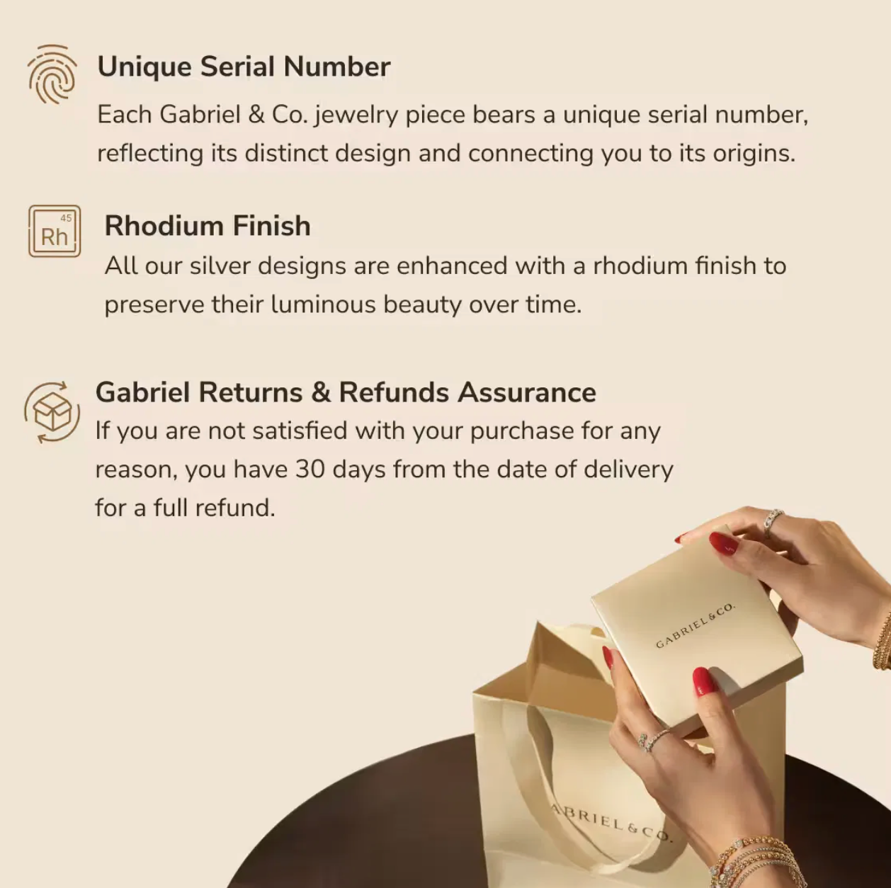 Gabriel & Co. 925 Sterling Silver Tubular Chain Bracelet | Gabriel & Co. Silver | Luby 