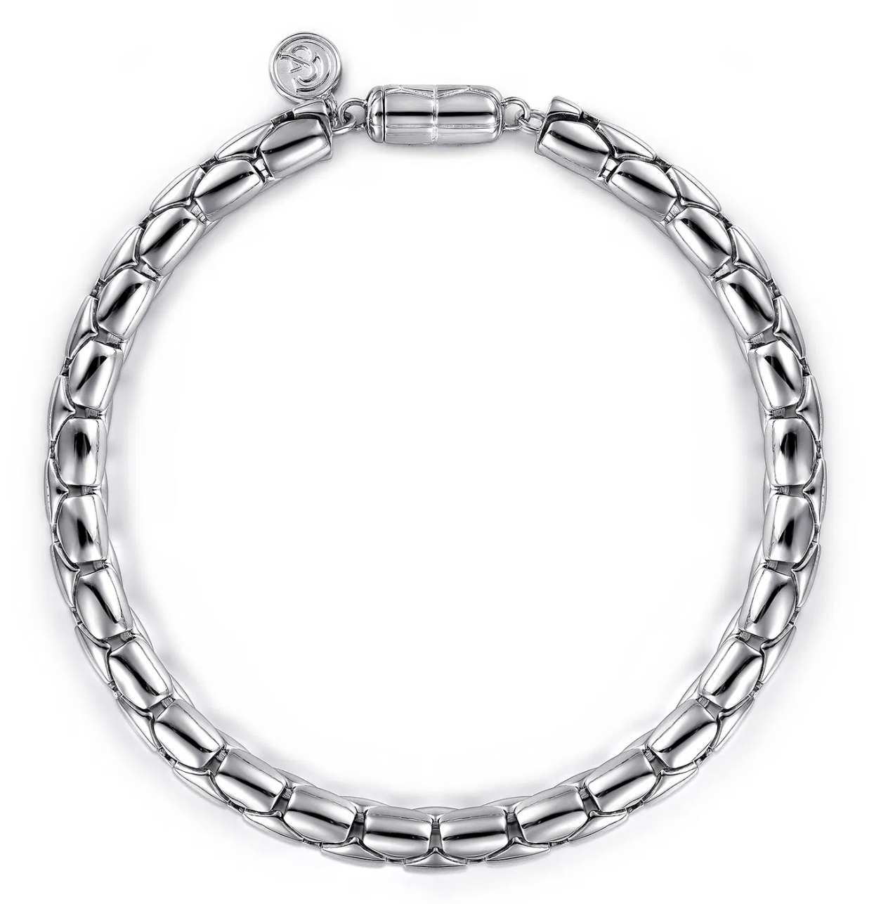 Gabriel & Co. 925 Sterling Silver Tubular Chain Bracelet | Gabriel & Co. Silver | Luby 