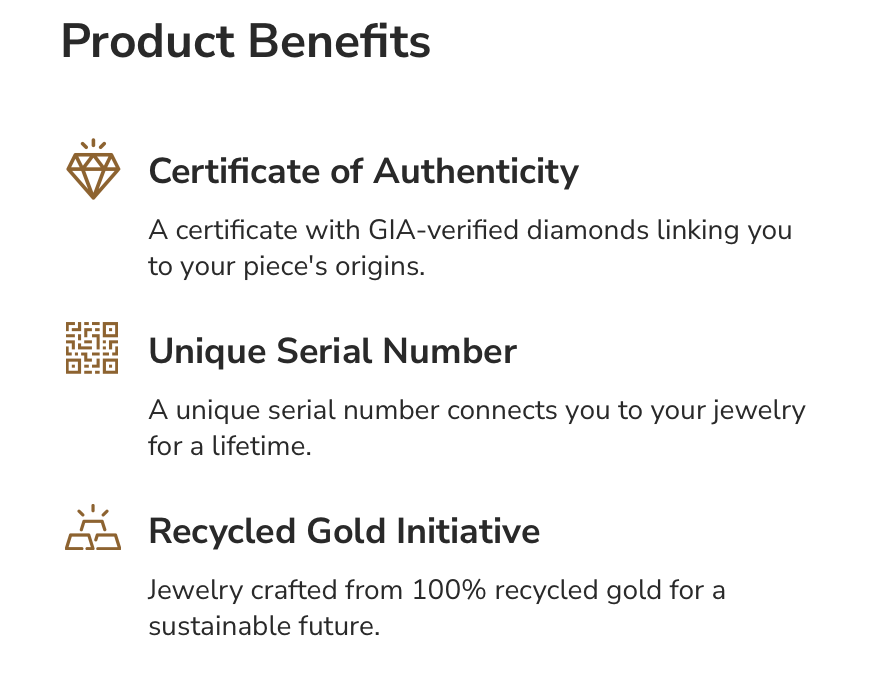 14K Yellow Gold Bujukan Diamond Hexagon Split Bangle | Gabriel & Co. | Luby 