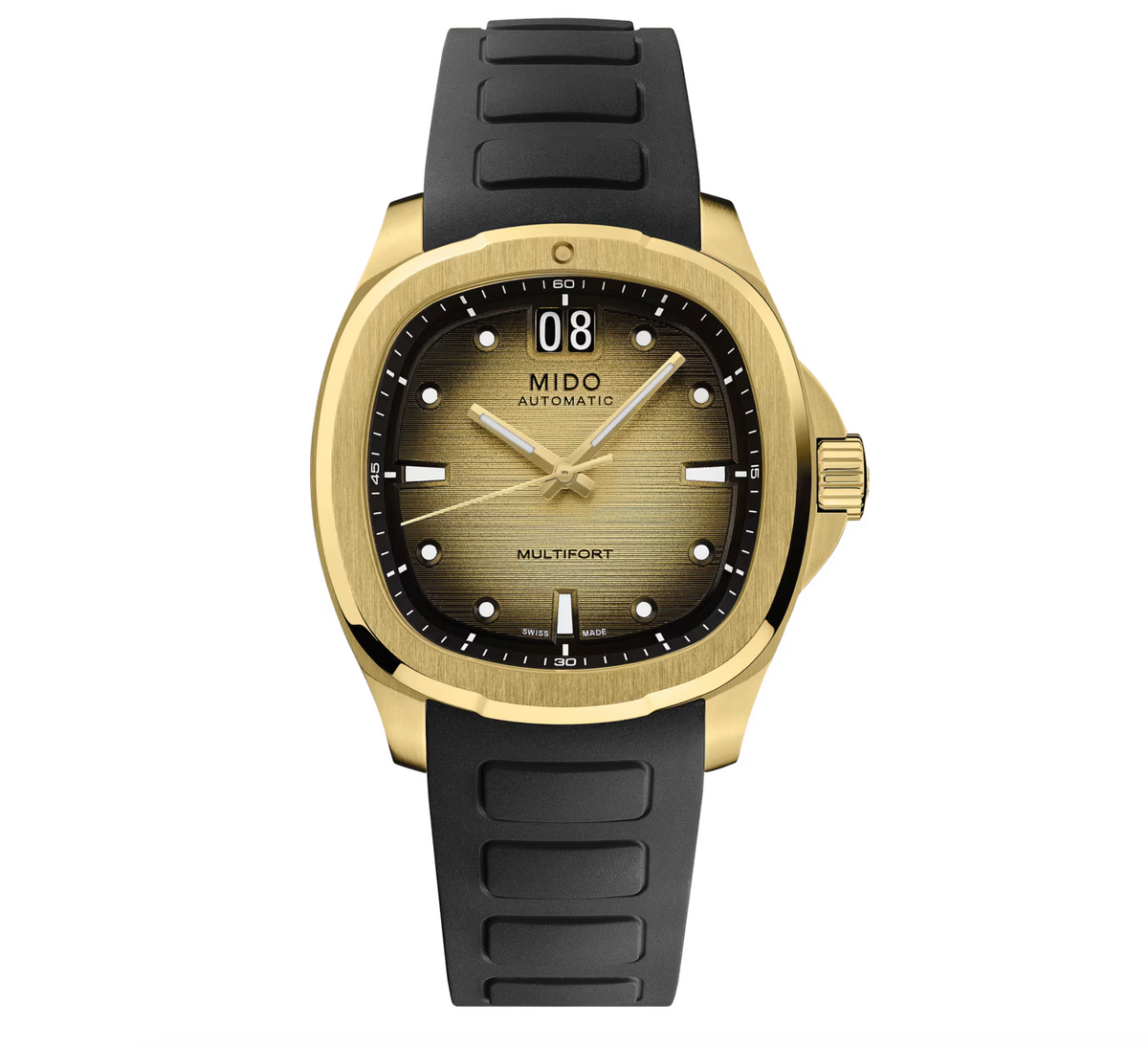 SPECIAL EDITION (1 EXTRA STRAP)  Multifort TV Big Date | Mido | Luby 
