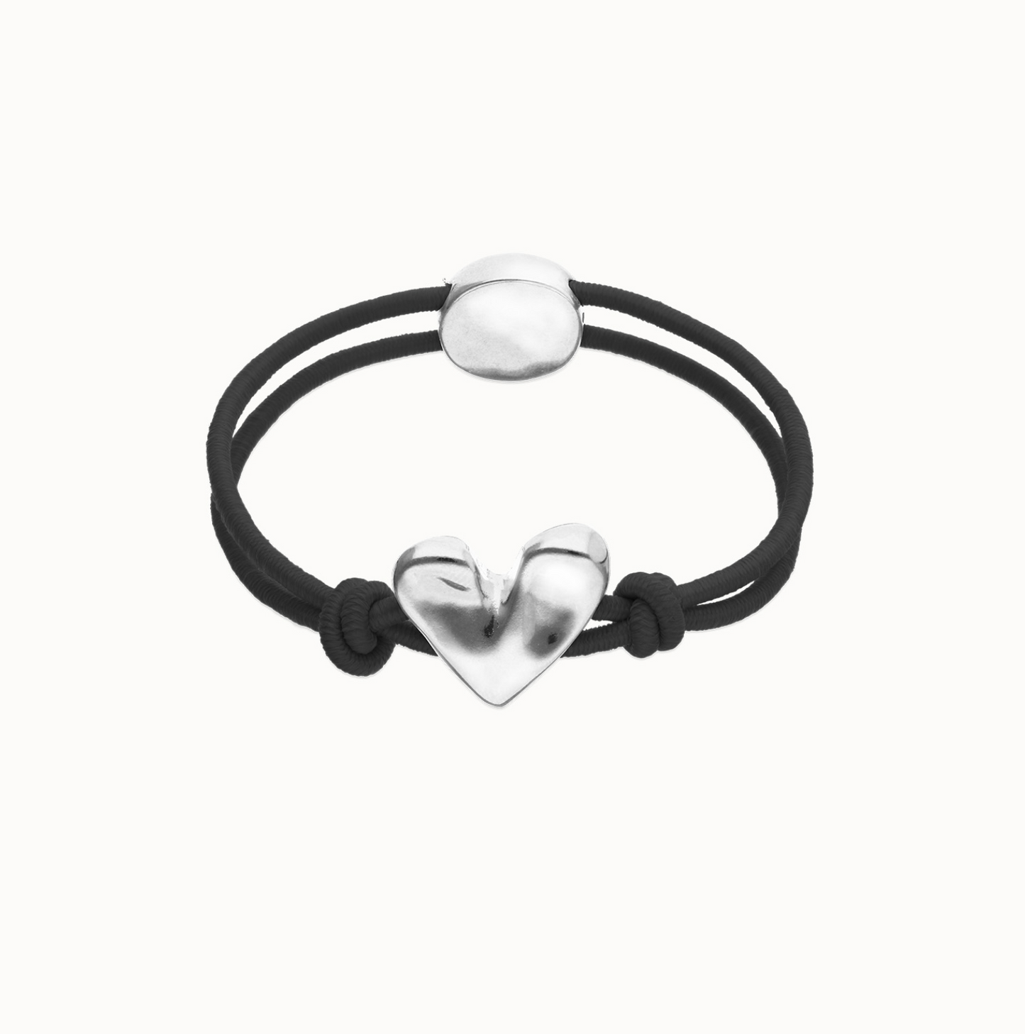 Elastic thread bracelet with heart | Uno de 50 | Luby 