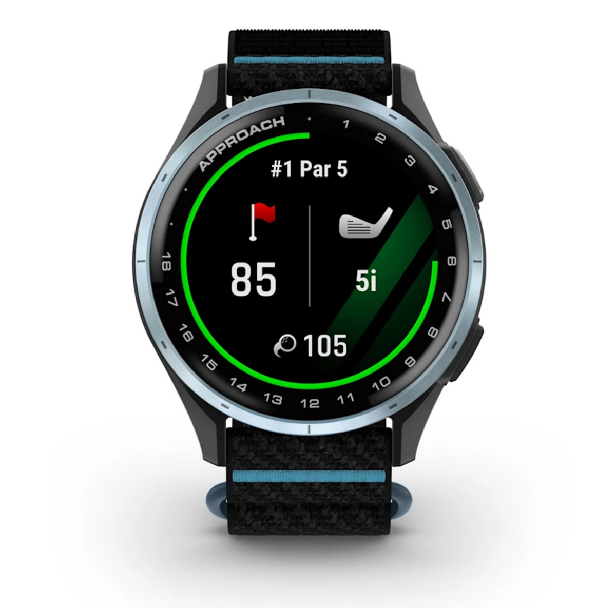 Approach® J1 BLACK AZURE, CLOUD BLUE