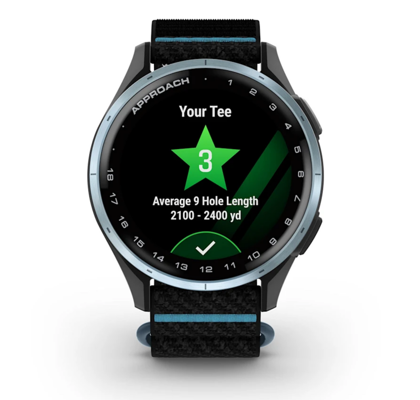 Approach® J1 BLACK AZURE, CLOUD BLUE