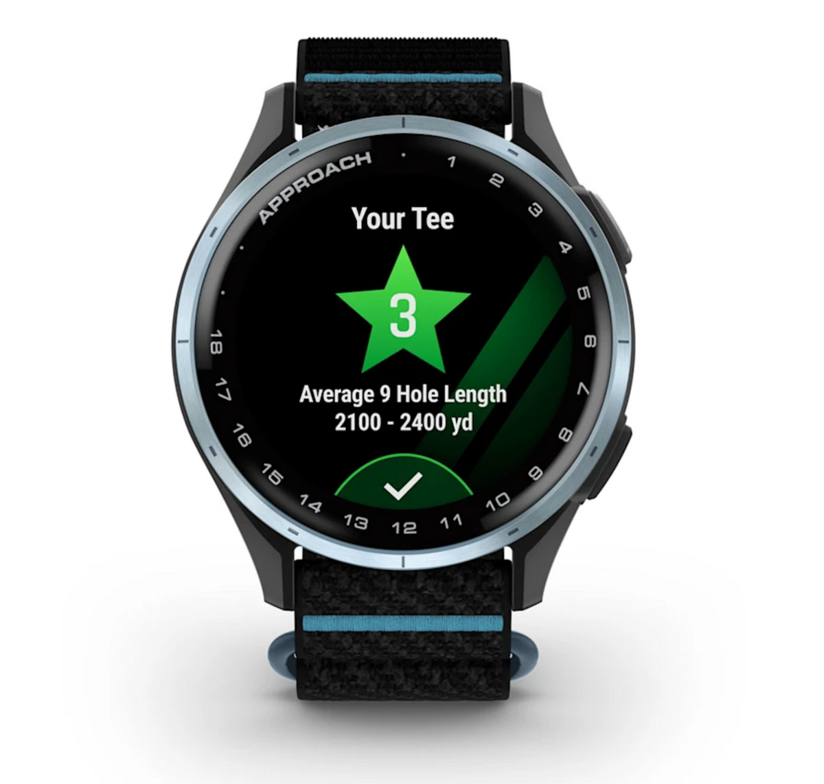 Approach® J1 BLACK AZURE, CLOUD BLUE
