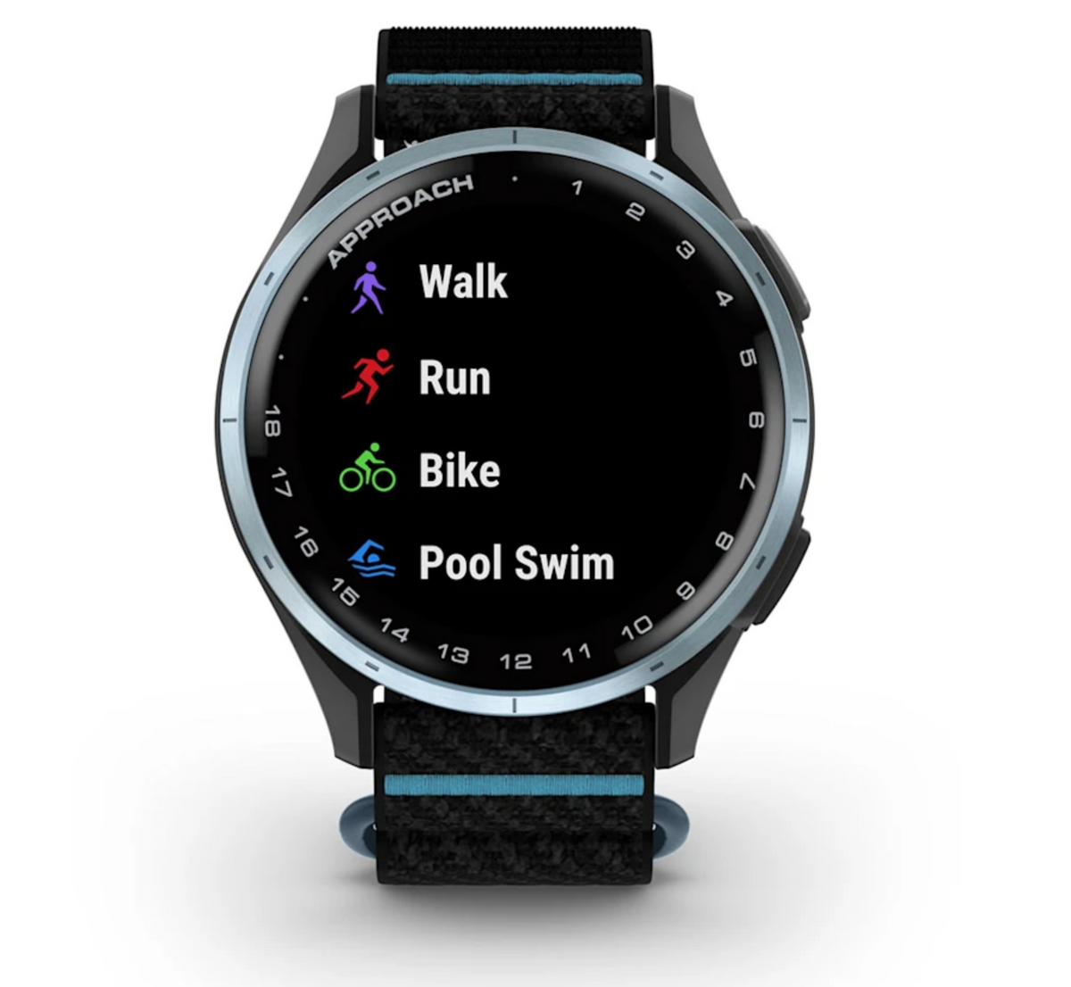 Approach® J1 BLACK AZURE, CLOUD BLUE