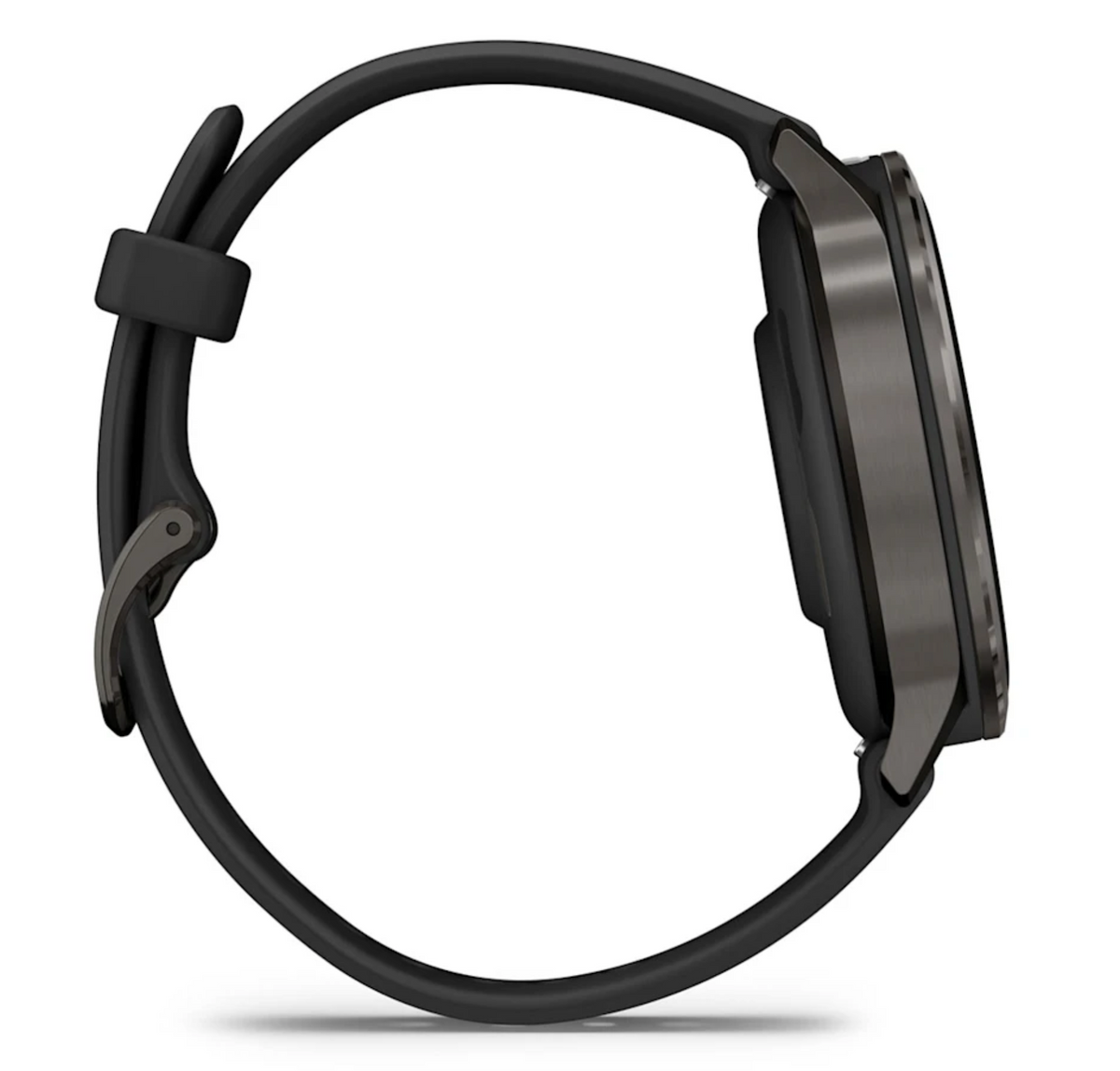 Venu® 4 – 41 mm Slate with Black Silicone Band