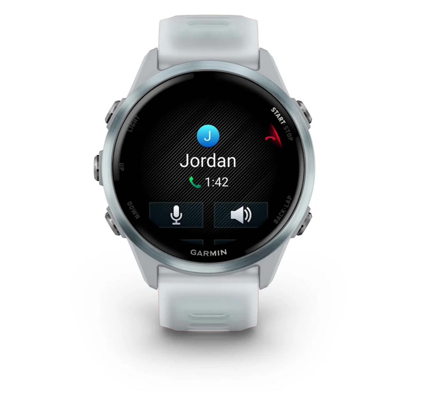 Forerunner® 570 - 42mm Cloud Blue Aluminum with Translucent Whitestone/Cloud Blue Band