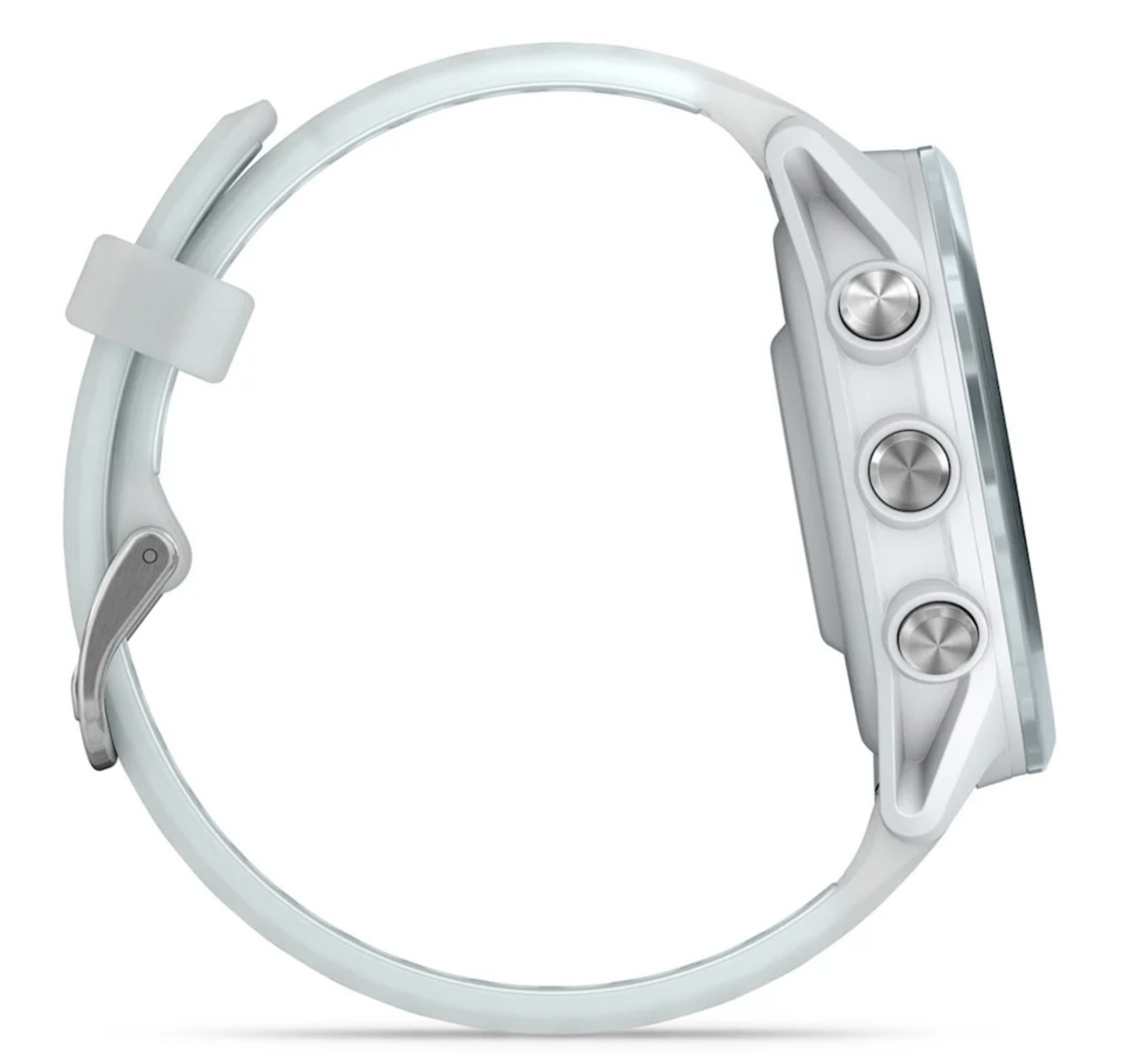 Forerunner® 570 - 42mm Cloud Blue Aluminum with Translucent Whitestone/Cloud Blue Band