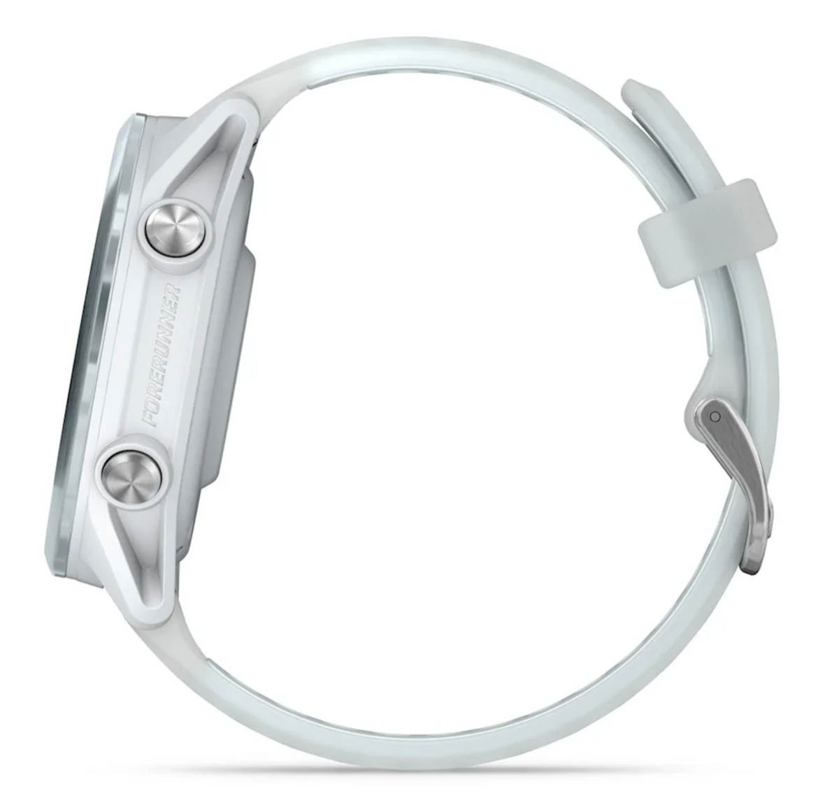 Forerunner® 570 - 42mm Cloud Blue Aluminum with Translucent Whitestone/Cloud Blue Band | Garmin | Luby 