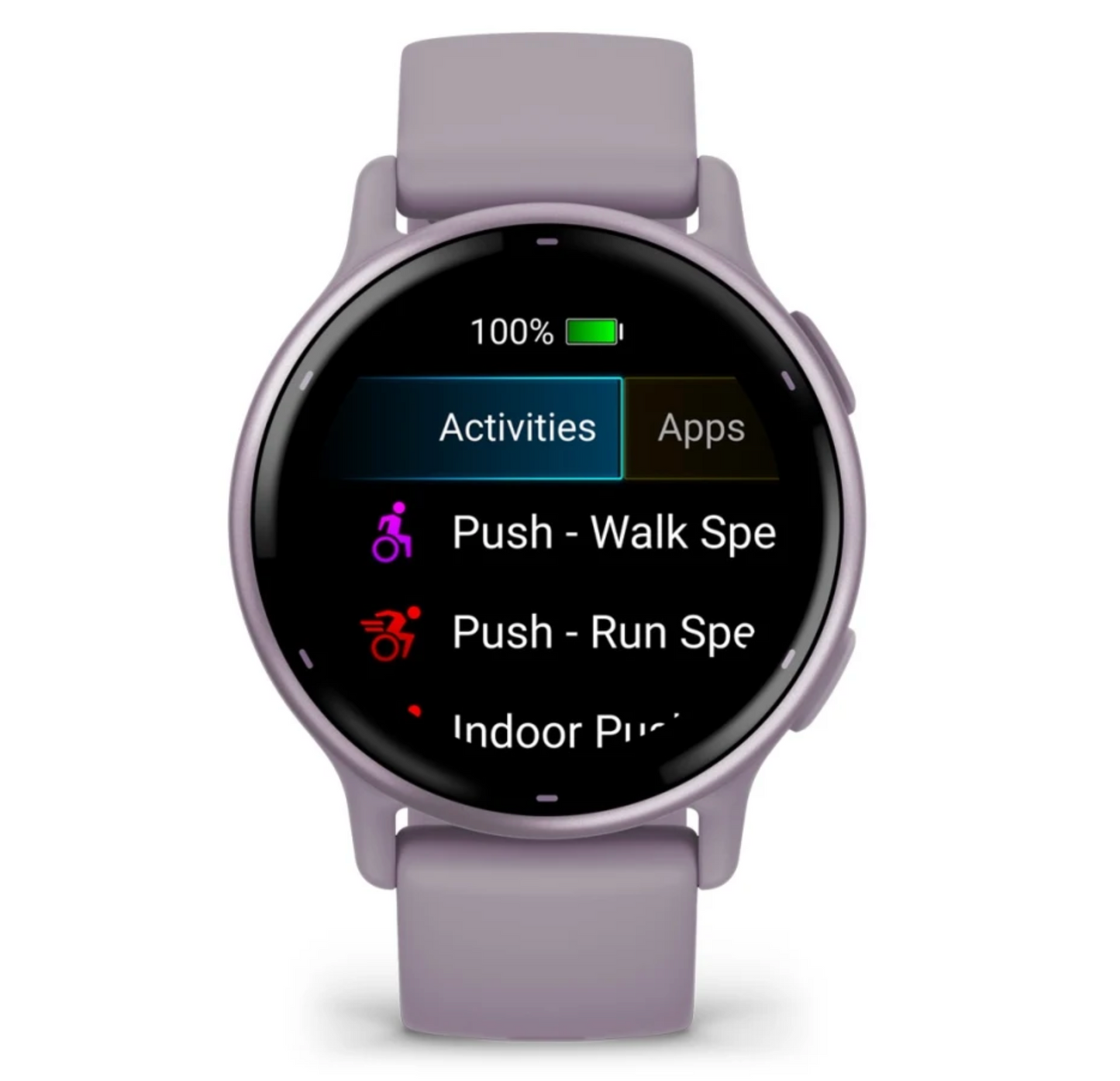 vívoactive® 5 Metallic Orchid Aluminum Bezel with Orchid Case and Silicone Band