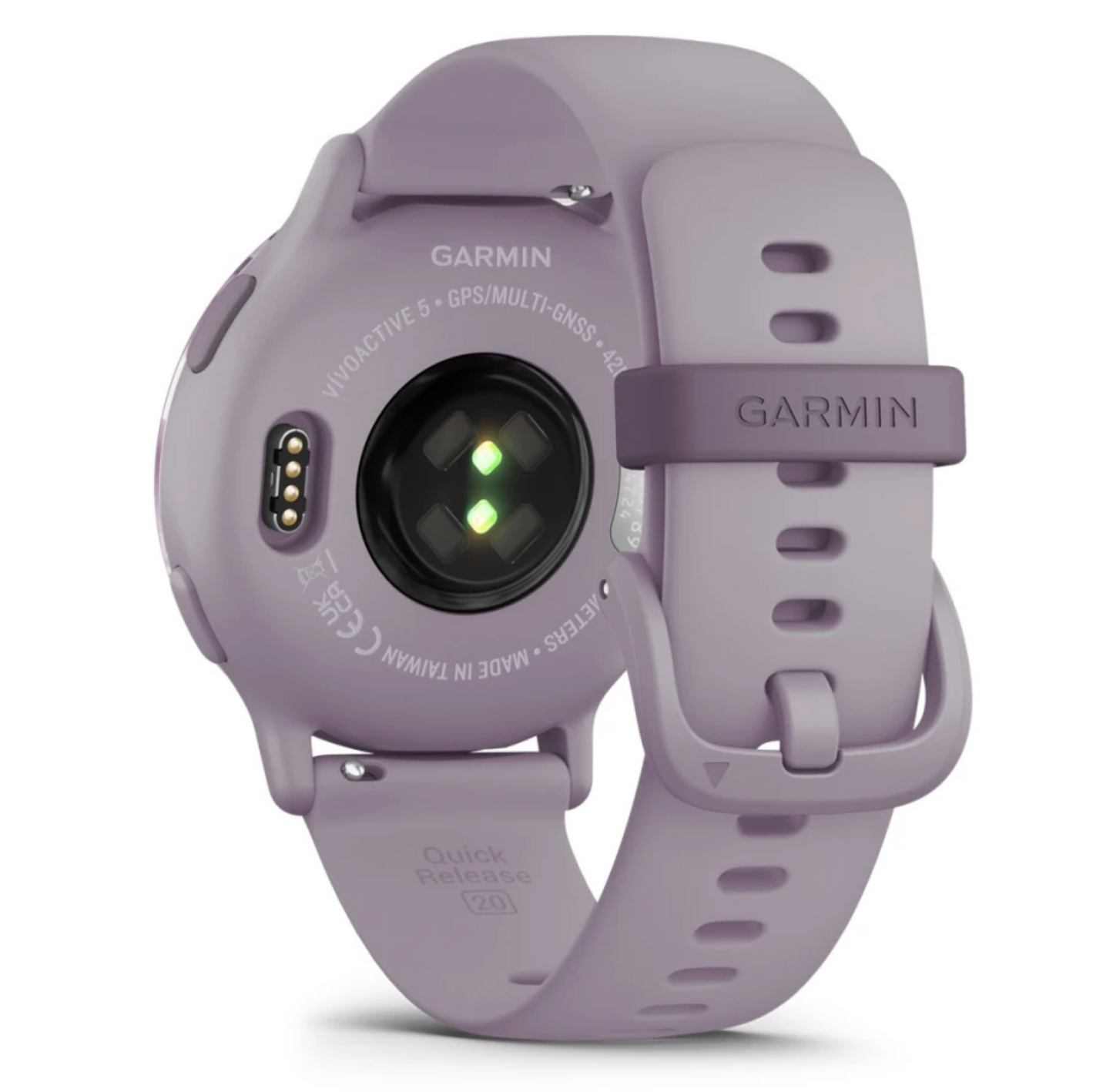 vívoactive® 5 Metallic Orchid Aluminum Bezel with Orchid Case and Silicone Band