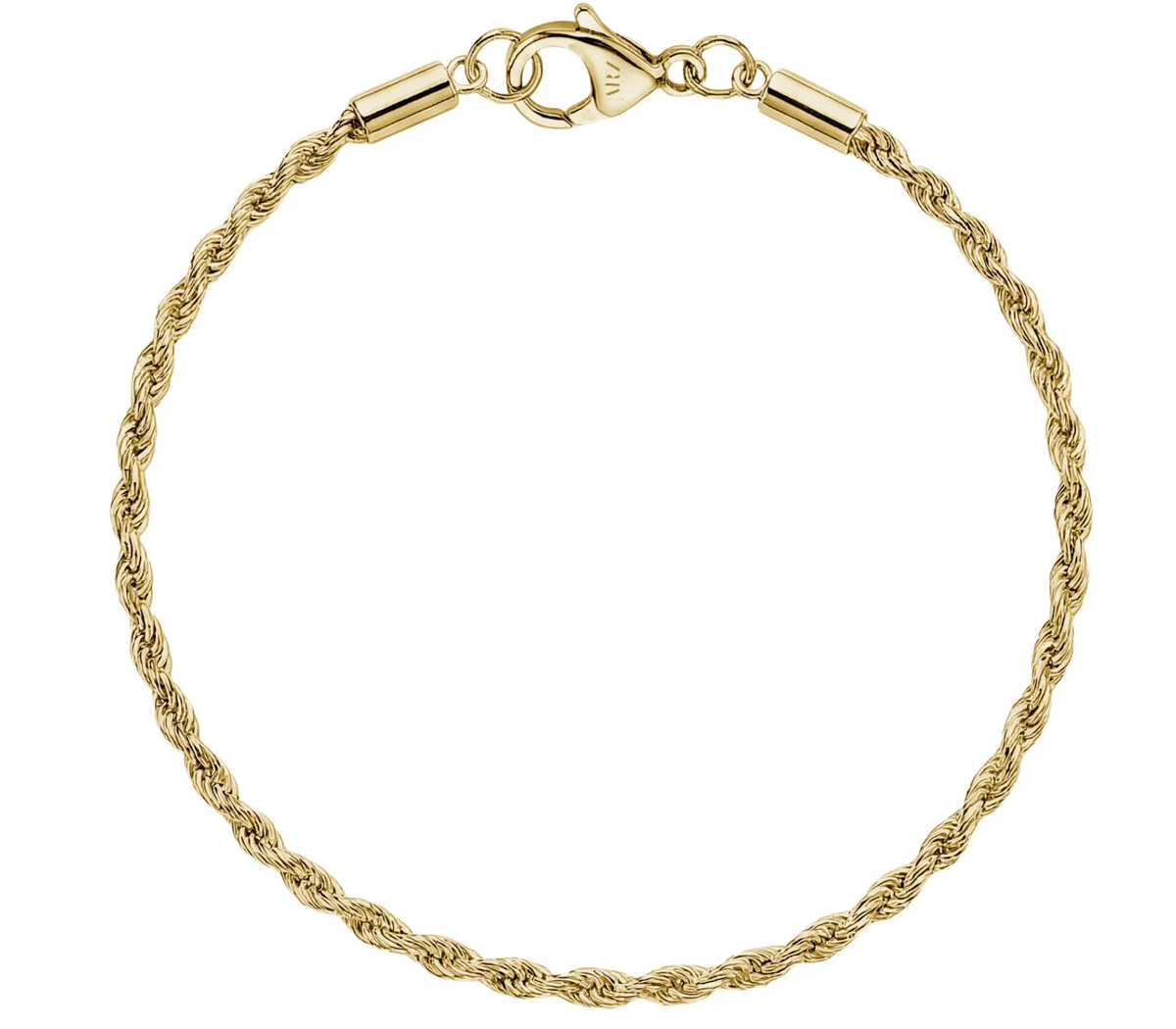 SLIM TWISTED ROPE BRACELET