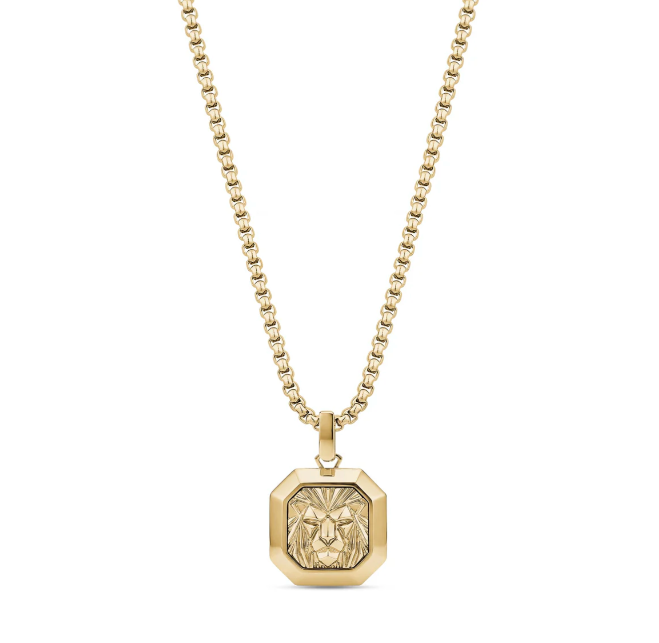 GILDED LION PENDANT