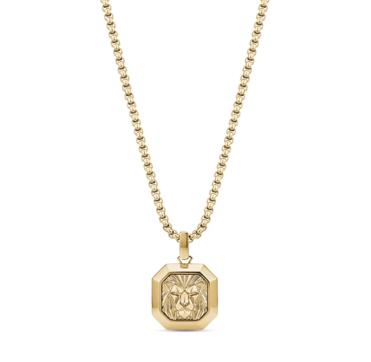 GILDED LION PENDANT
